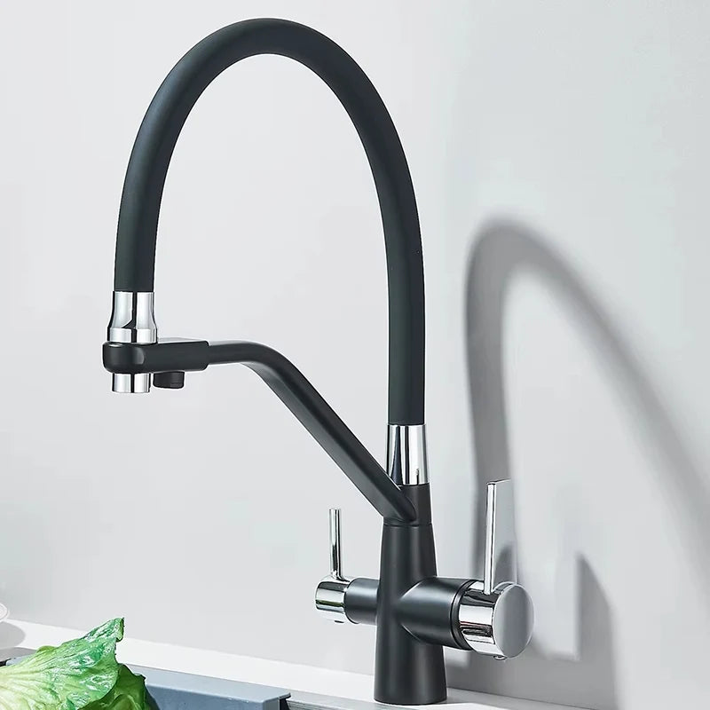 robinet-cuisine-3-voies-chrome